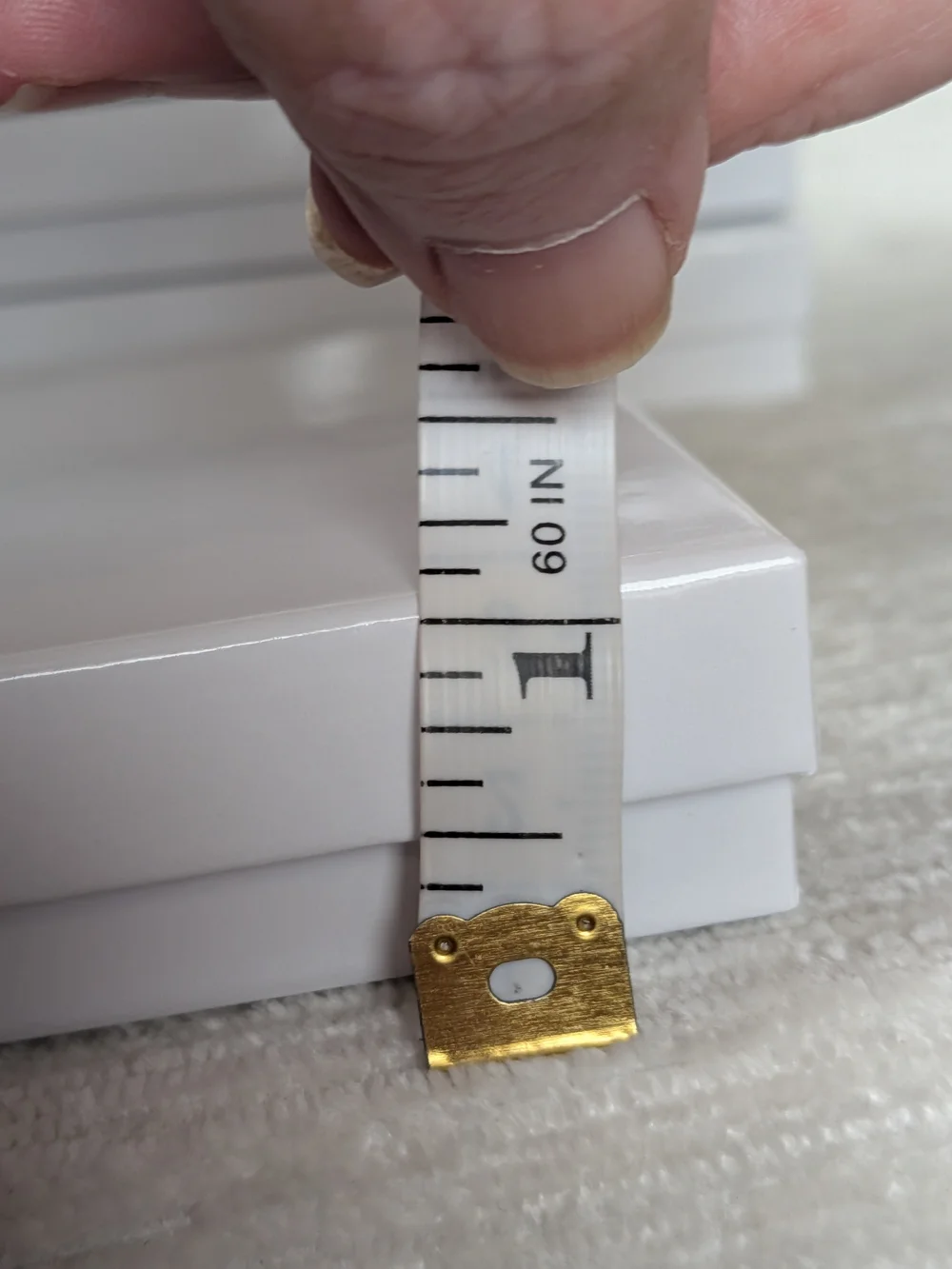 White Jewelry Gift/Storage Boxes - Set Of 12  5